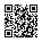 QR code linking to https://gohugo.io/contribute/