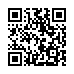 QR code linking to https://gohugo.io/showcase/template/