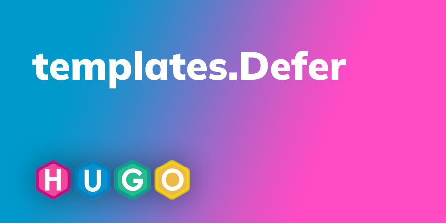 Sample Function Graphs templates.Defer