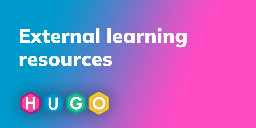 External learning resources